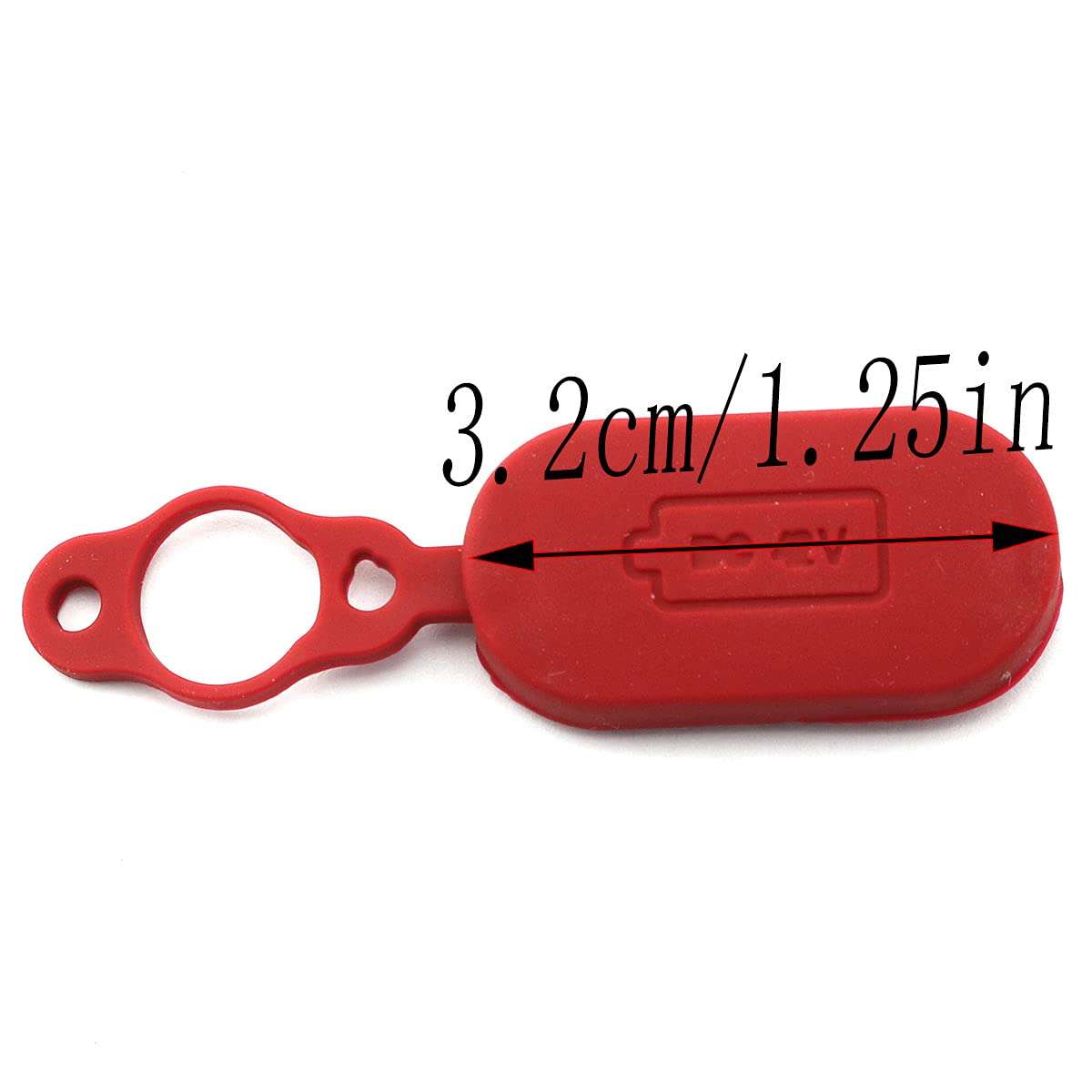 LQ Industrial 17cm/6.7Inch Charging Port Wire with Silicone Waterproof Cover for M365 Electric Bike 3