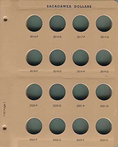 Dansco US Sacagawea Dollar Coin Album 2000 - Date #7183 6