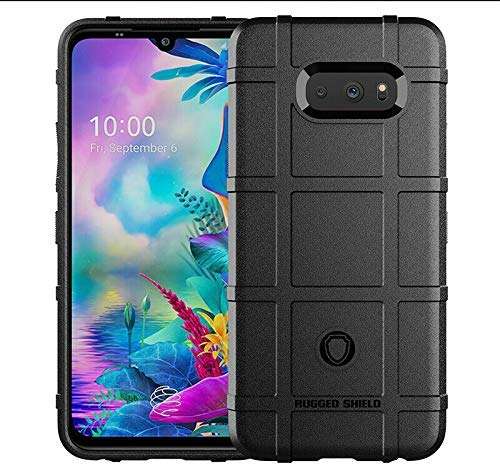 Helix Combo (1 Rugged Back Cover + 1 3D Tempered Glass for LG G8X ThinQ 3