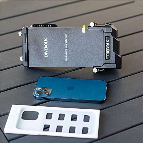 DIVEVOLK Seatouch 3 iPhone Diving housing case compatiable for iPhone 6/7/8/ Plus/X/XS/XS Ma/XR/11/ Pro/Max/12/12 PRO 1