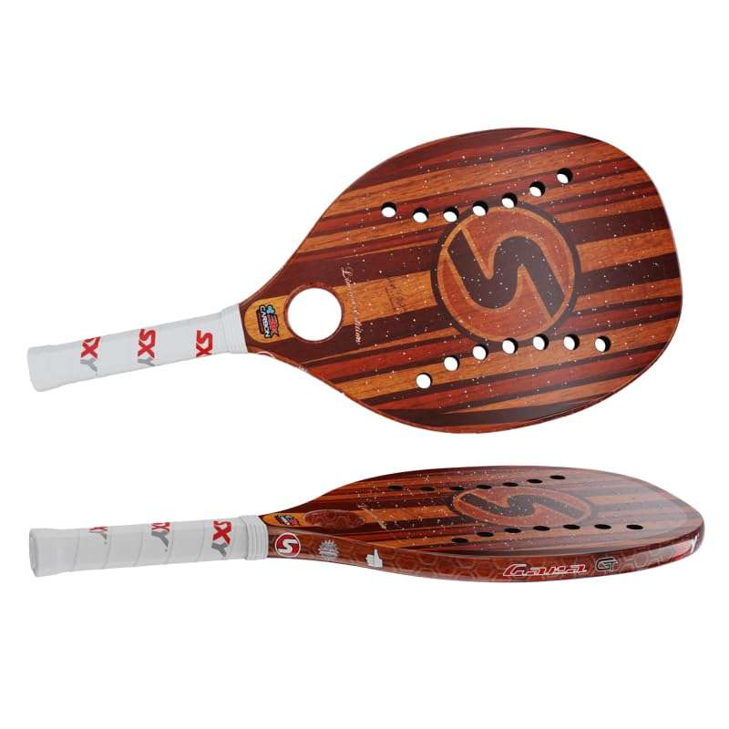 SXY California GT Beach Tennis Paddle – Designed in California USA | 3K Carbon Frame | Super Soft EVA Core 1