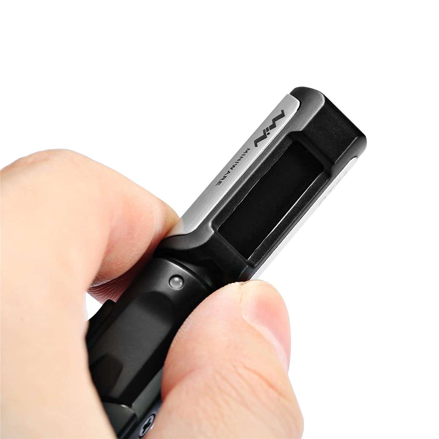 SainSmart Mini Digital Tweezers Intelligent SMD Tester Portable LCR Meter Diode Resistor Capacitor Voltage Multimeter Frequency 10KHz Signal Generator LED Display Auto Scan with Spare Test Leads 5