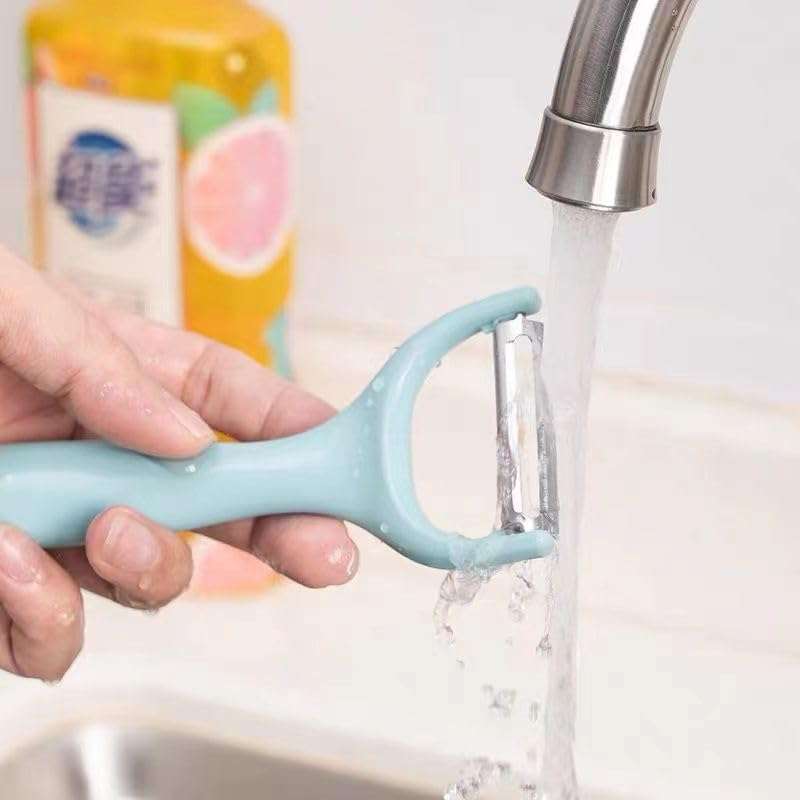 Niralasa Peeler Knife for Kitchen Mini Vegetable Fruit Plastic Ultra Sharp Heavy Duty Multipurpose Small 5