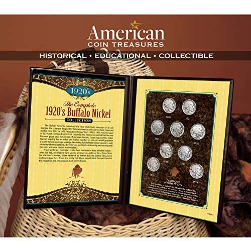American Coin Treasures Complete 1920's Buffalo Nickel Collection 2