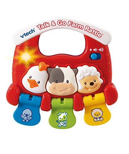 VTech Talk & Go Farm Rattle Red