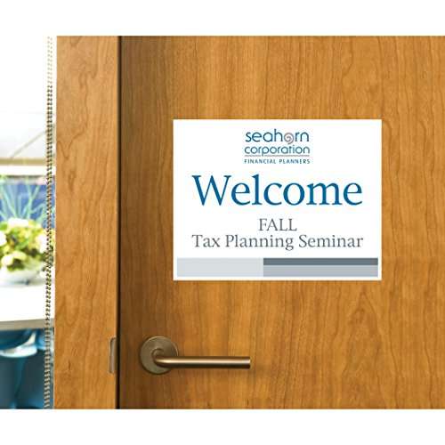 Avery Removable Window and Wall Signage, InkJet, 8.5 x 11-Inches, White, Pack of 10 (22800) 2