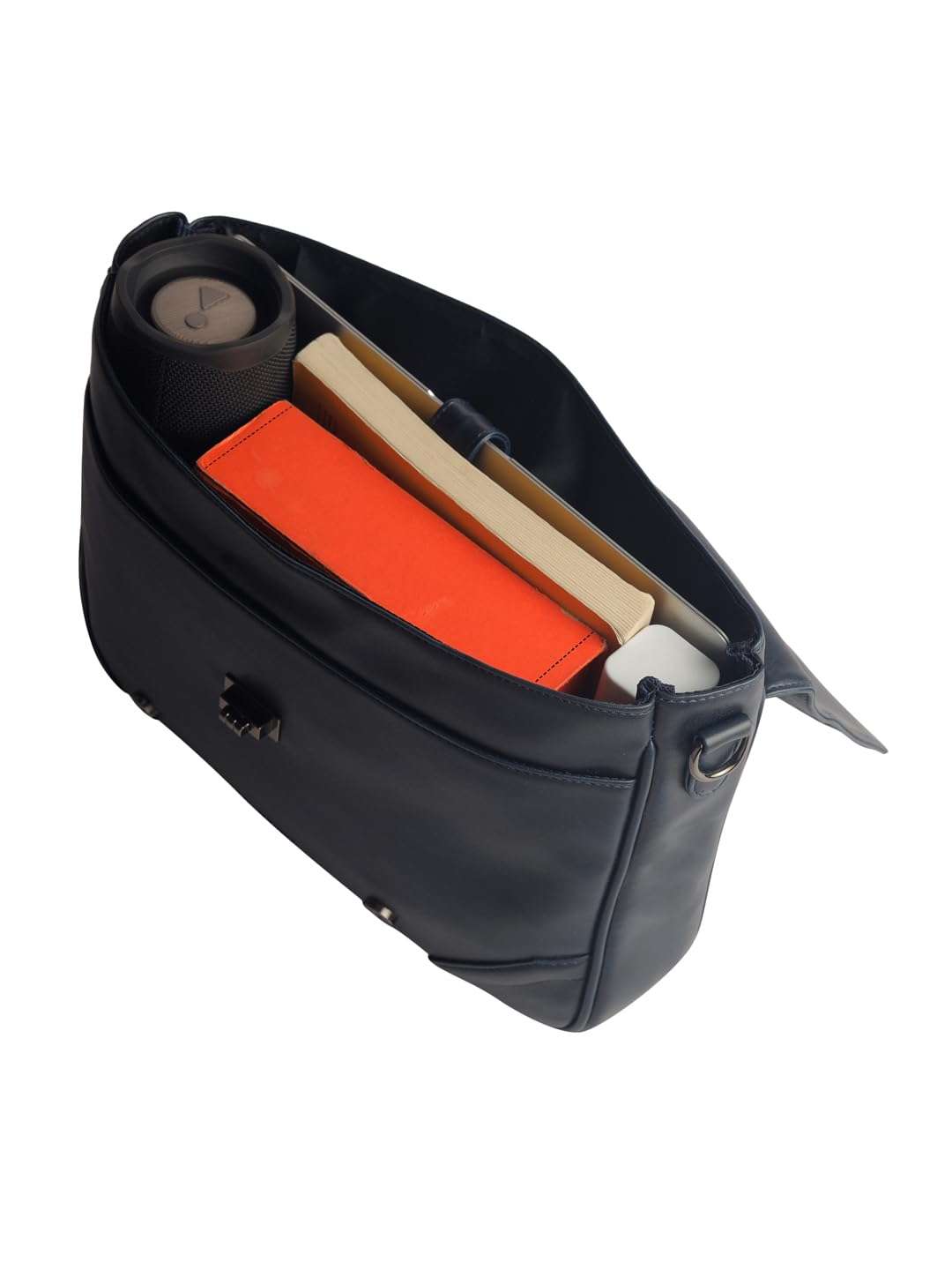 Gauge Machine 15" Black Laptop Messenger Bag with Detachable Strap (GMLPB052304BLK) 6