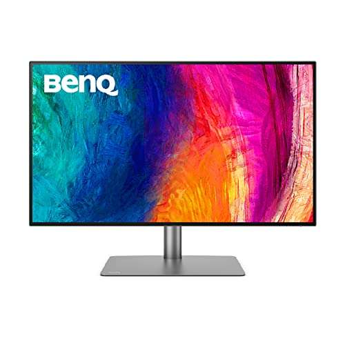 BenQ PD3220U 31.5"(80.01 cm) LED 3840 x 2160 Pixels DesignVue Designer Monitor | 4K HDR UHD | Thunderbolt 3 | Display P3, DCI-P3, sRGB and Rec.709 | CAD/CAM, Darkroom Mode, IPS, ICC Sync, Black
