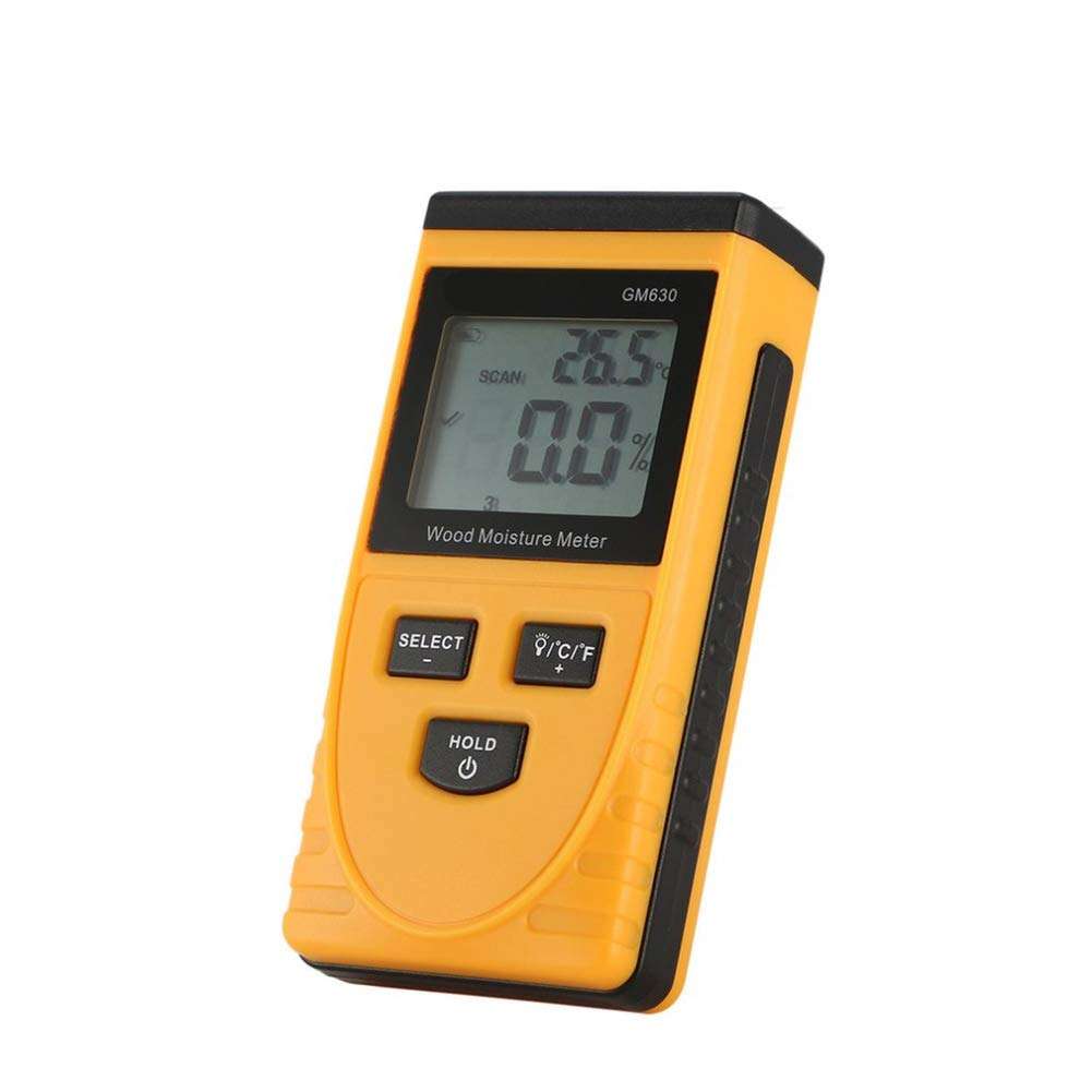 CICIN Wood Moisture Meter Digital, Display Humidity Test Water Content Meter Detector Density Hygrometer 1