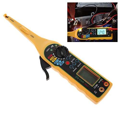 Polarlander Multi-Function Line Faults Auto Circuit Tester 12V 24V Voltage Car Electric Circuit Tester 1