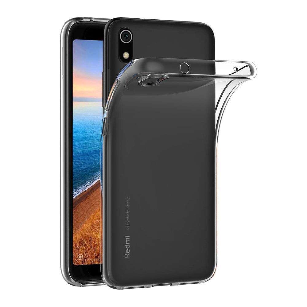 MaiJin Case for Xiaomi Redmi 7A (5.45 inch) Soft TPU Rubber Gel Bumper Transparent Back Cover 1