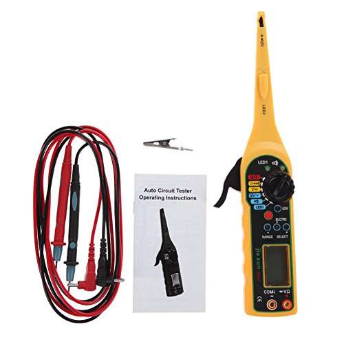 Polarlander Multi-Function Line Faults Auto Circuit Tester 12V 24V Voltage Car Electric Circuit Tester 6