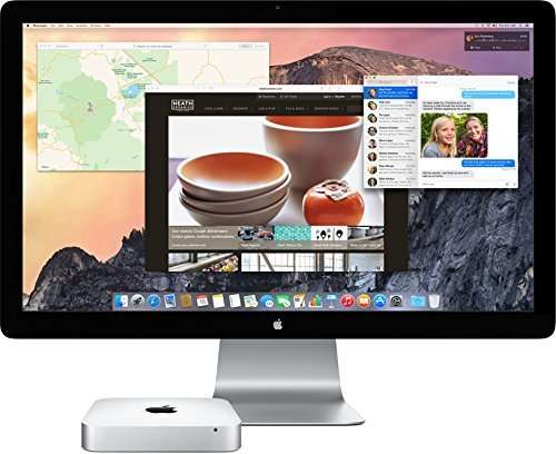 Apple Mac mini, 2.6GHz Intel Core i5 Dual Core, 8GB RAM, 1TB HDD, Mac OS, Silver, MGEN2LL/A (Newest Version) (Renewed) 5