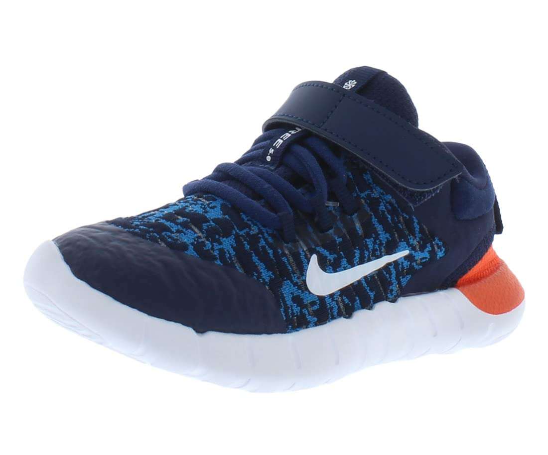 Nike Free Rn 2021 Ac Baby Boys Shoes Size 4, Color: Blue/White/Orange