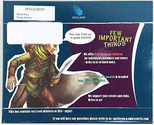 Spellcrow Miniatures Wood Elves - Young Axemen 1