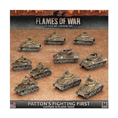 Flames of War - Patton's Fighting First - Plastic Army Deal