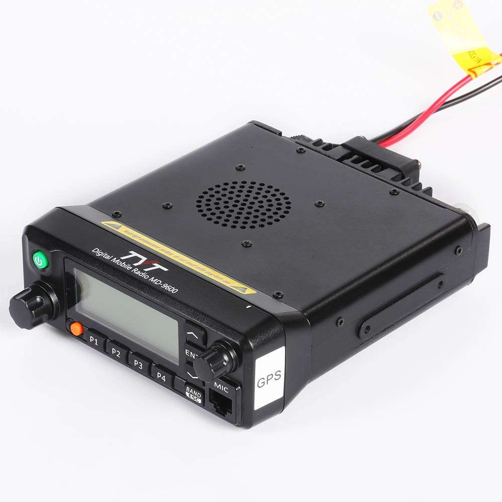 TYT MD-9600 GPS with AES256 Dual Band DMR Mobile Transceiver 50-Watt Car Truck Radio 4