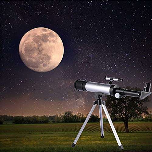 HAGNZHE Telescope Outdoor Astronomical Monocular Telescope Camera Space Astronomical Telescope with Tripod Phone Holder Spotting Scope 5