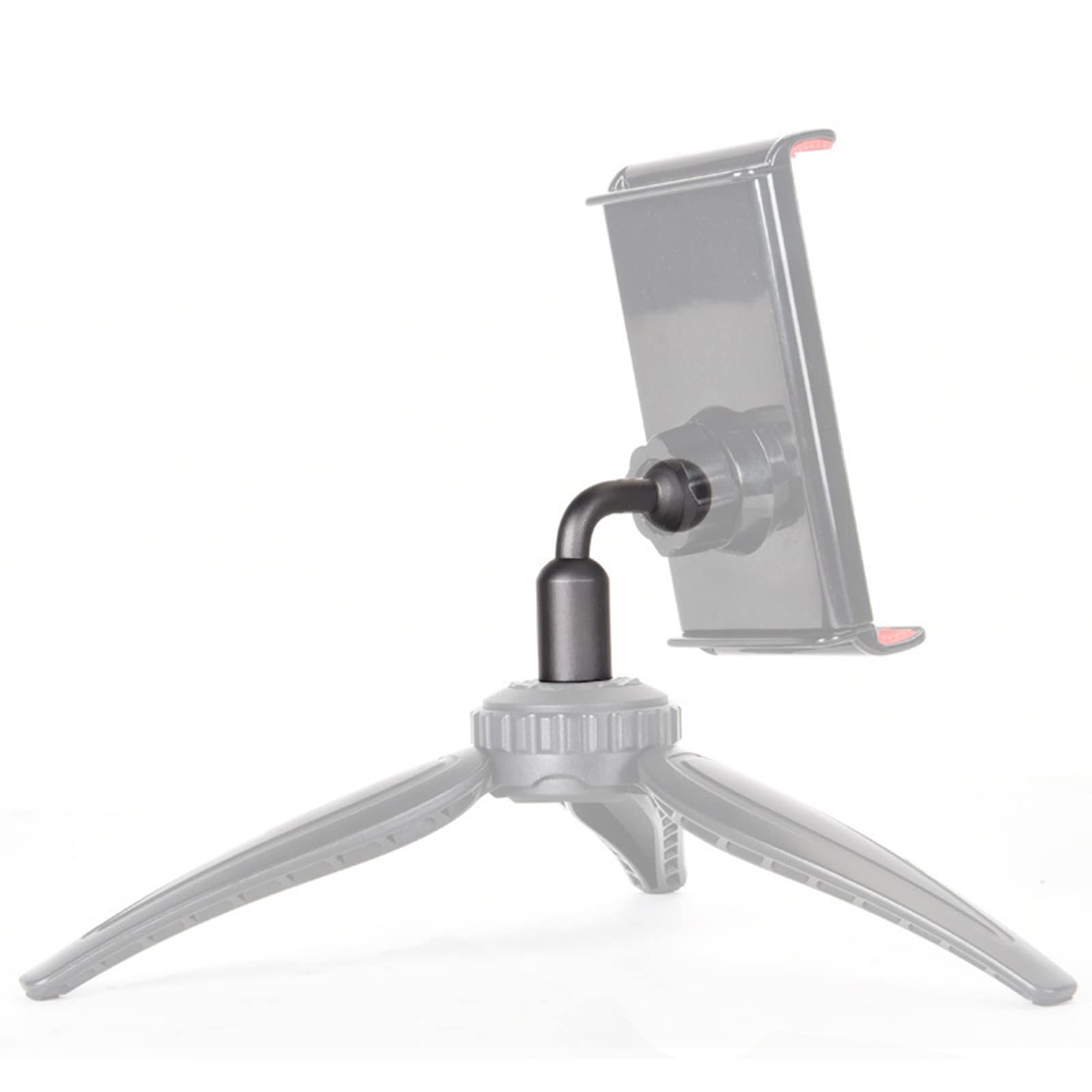 MHADBKH 1/4 Inch to 17mm Ballhead Mount Adapter for Tripod Selfie Grip Stand Ball for Head Phone Tablet Clip Holder Clamp 3