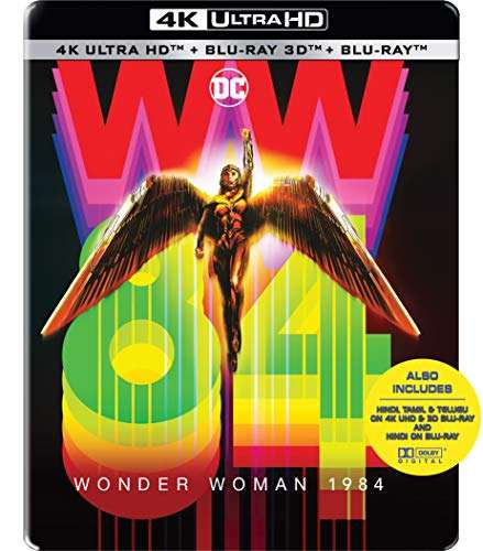 DC: Wonder Woman 1984 (Limited Collector's Edition Steelbook) (4K UHD + Blu-ray 3D + Blu-ray) (3-Disc) 1