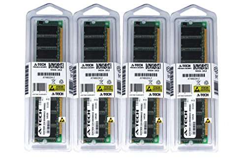 A-Tech 4GB KIT (4 x 1GB) for Dell Dimension 4600 4800 8300. DIMM DDR Non-ECC PC3200 400MHz RAM Memory.