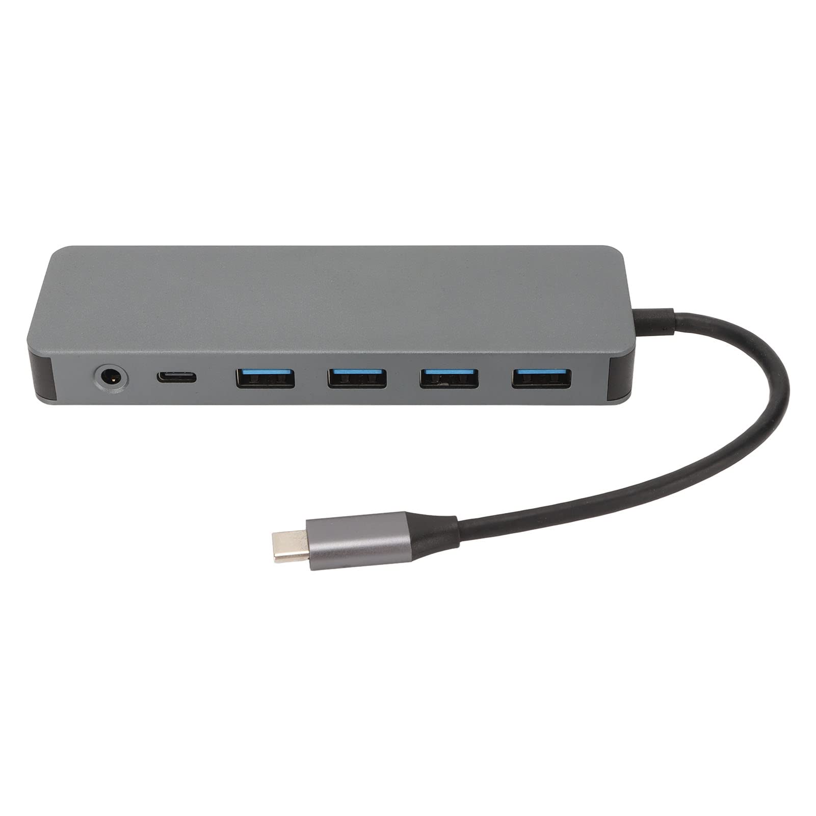 13 in 1 USB C Hub Grey 100W High Speed Charging USB C Docking Station Multiport USB C Adapter Hub USB C Splitter for Keyboard Mouse 1