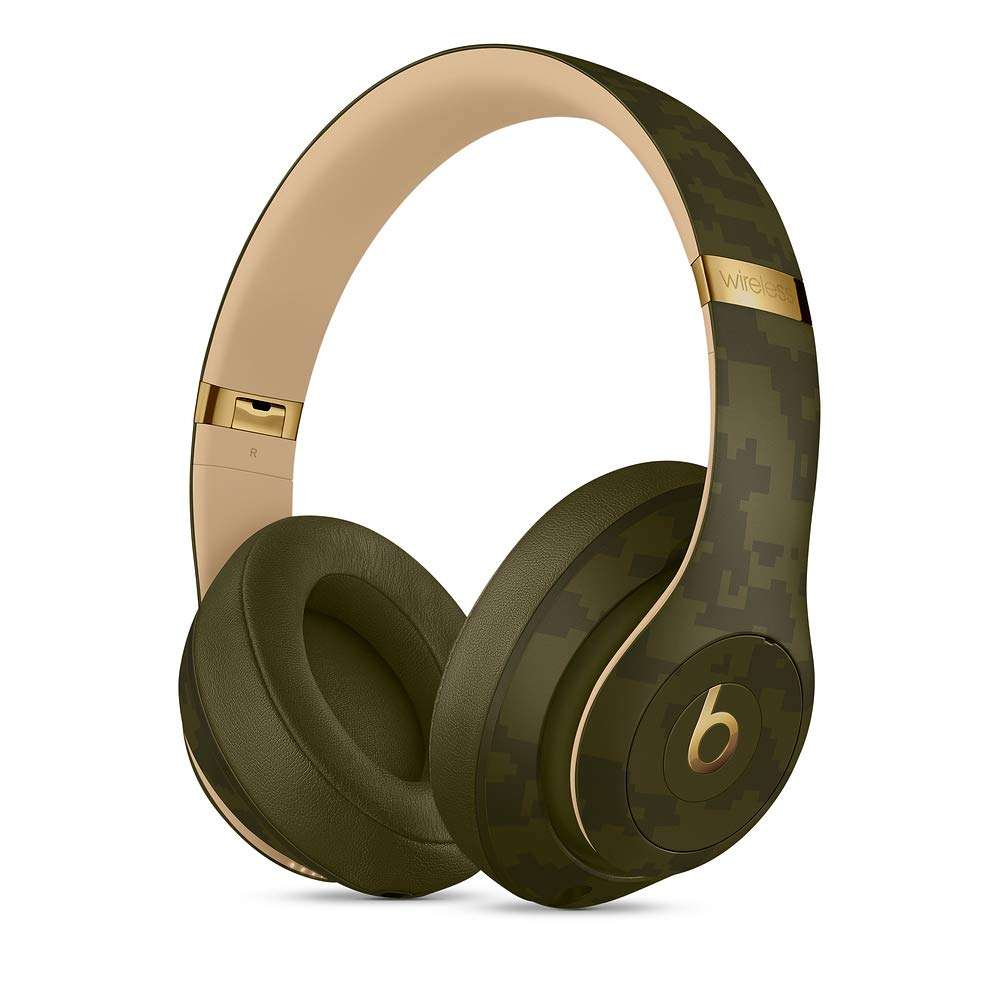 Beats Studio3 Wireless Headphones Camo Collection - Forest Green 1