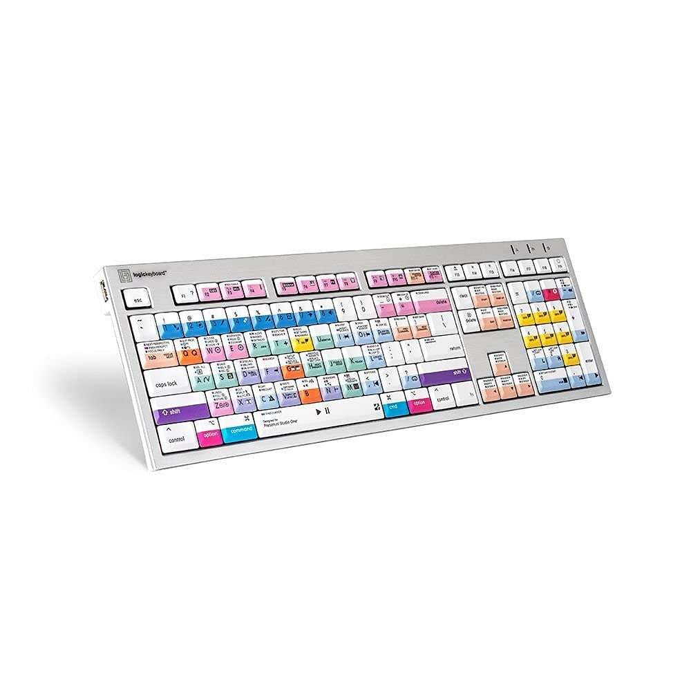 Logickeyboard ALBA Series - Presonus Studio One 3 - Mac Pro US Keyboard LKBU-PSO3-CWMU-US 1