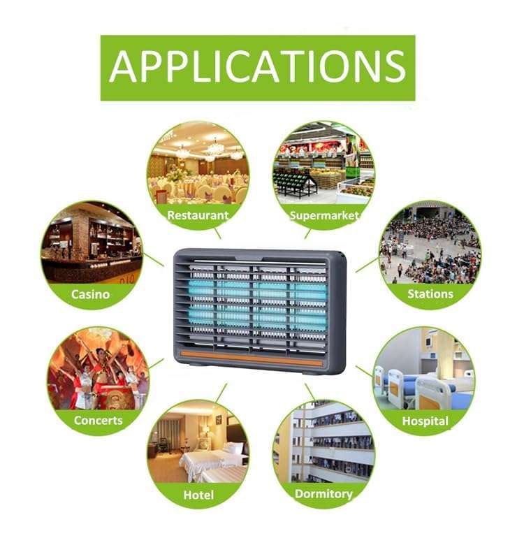 CITRODA Mosquito Killer Lamp for Home_Electric | Fly Insect Jali Killer Machine, Insect Bug Zapper,Fly Catcher, Trap LED Lamp for Restaurants, Kitchen, Kids Bedroom, Indoor, Outdoor Office. (Grey) 5