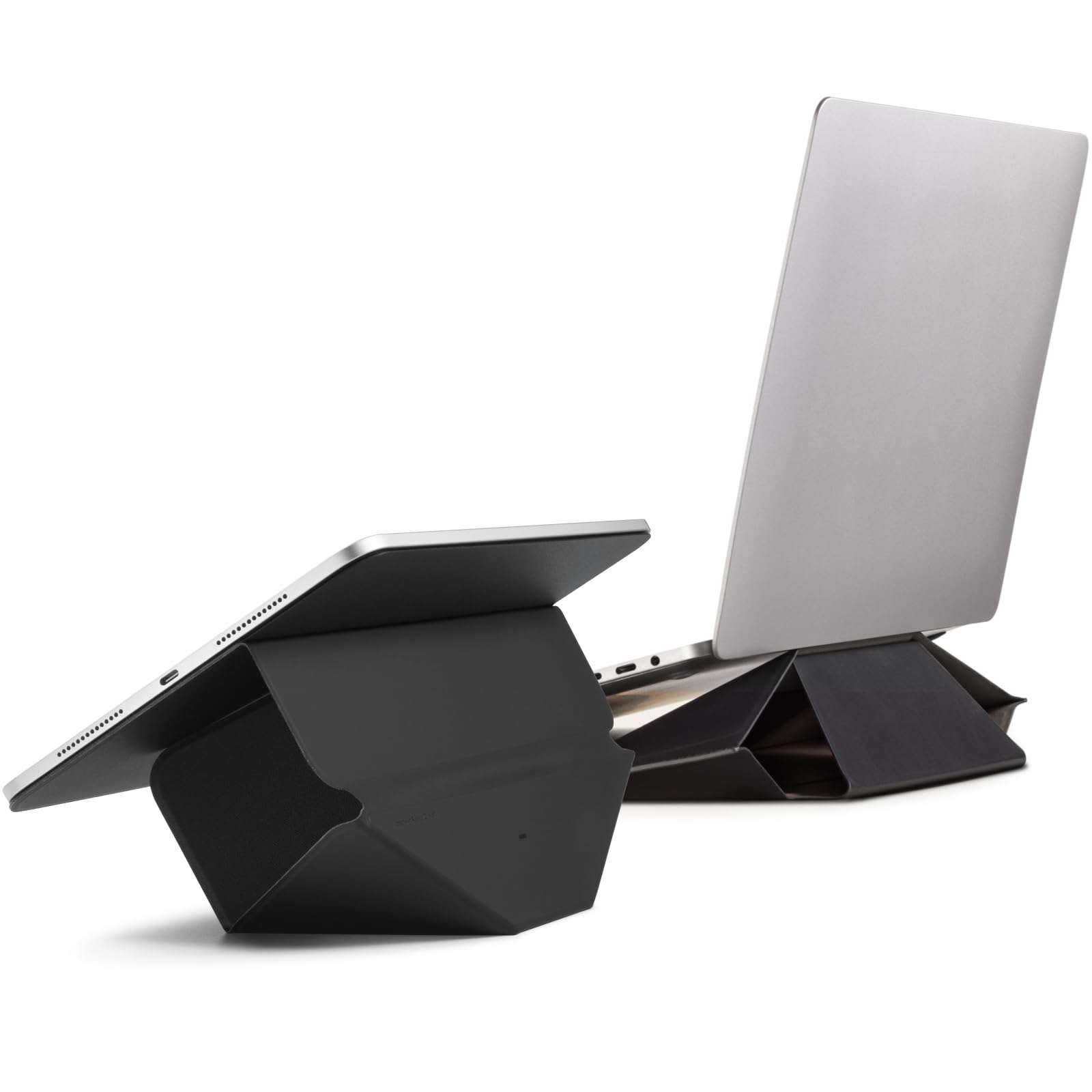 MOFT Laptop Sleeve Bag for 15"-16" Night Black & Dynamic Folio Case for iPad Pro 13 inch Jet Black 1