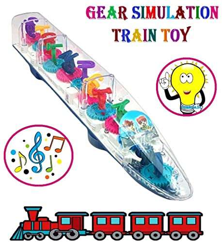 PRANAY Toys Monorail Train Toy for Kids, Big Size Train Set for Kids with Light and Sound Toy for Kids 6