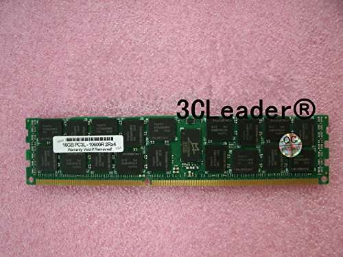 For HP ProLiant DL360p G8 DL380e G8 BL380p G8 647901-B21 16GB PC3L-10600R Memory by 3CLeader