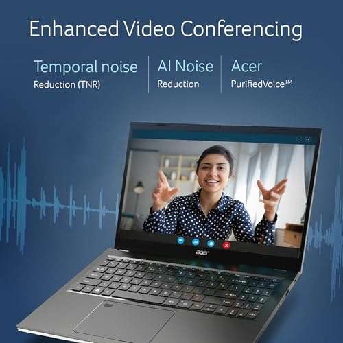 Acer Aspire 5 Thin and Light Laptop 13th Gen Intel Core i3-1305U (Windows 11 Home/8 GB RAM/512 GB SSD/MS Office) A515-58P 15.6" Full HD Display, Steel Gray, Wi-Fi 6, 1.78 Kg 2