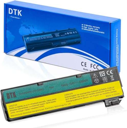 DTK 0C52862 0C52861 68+ Laptop Battery Replacement for Lenovo IBM Thinkpad L450 L460 T440s T440 T450 T450s T460 T460P T550 T560 P50S W550s X240 X250 X260 Series 1