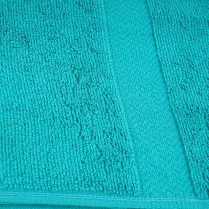ELSTONE HOME Cotton 350 GSM Bath Towel, Color: Blue (Pack of 1) 2