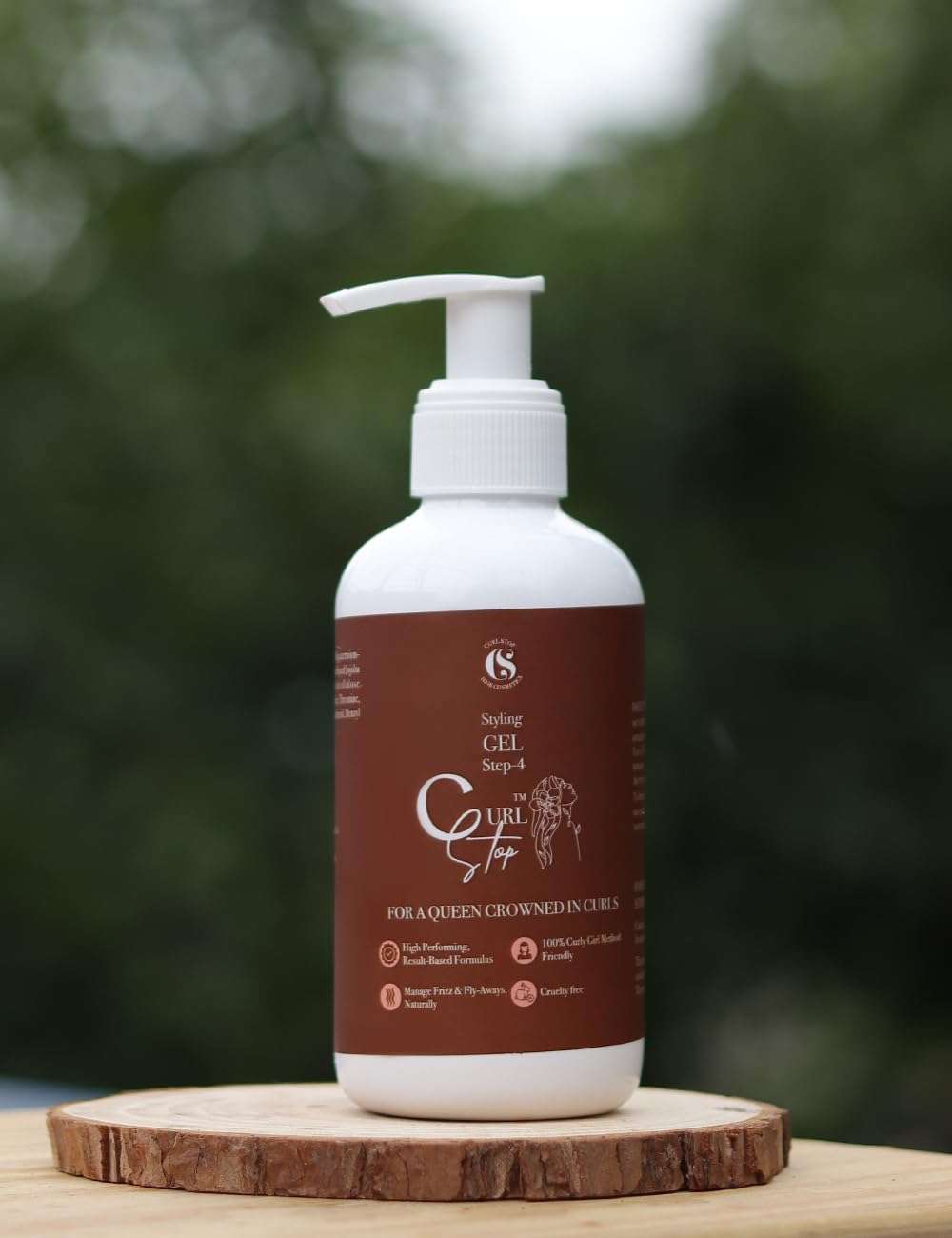 Curlstop Leave-in Conditioner & Gel for Curly & Wavy Hair | Makes Hair Smooth, Soft, Shiny (Pack of 2, 200ml Each) 4