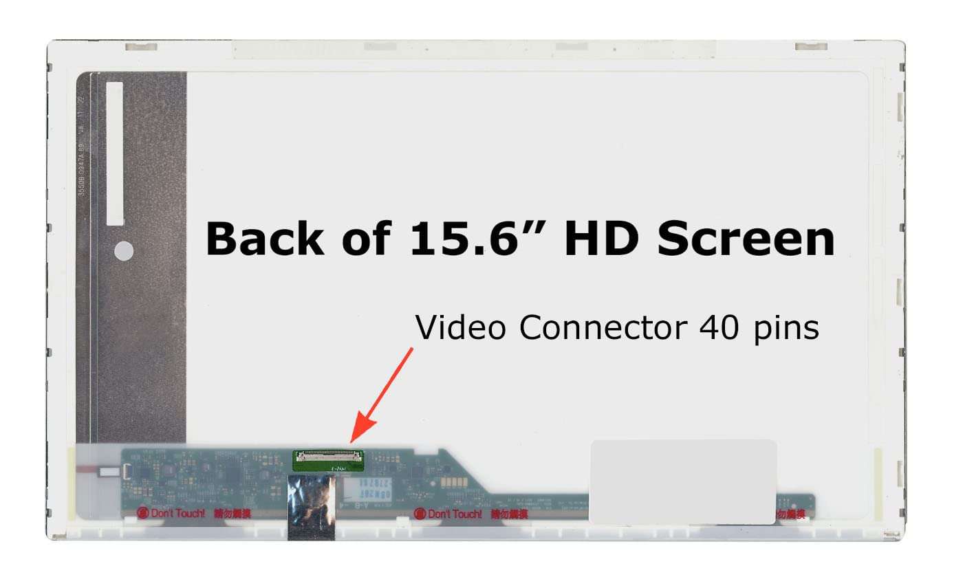 SCREENARAMA New Screen Replacement for Dell Inspiron N5050, HD 1366x768, Glossy, LCD LED Display with Tools 2