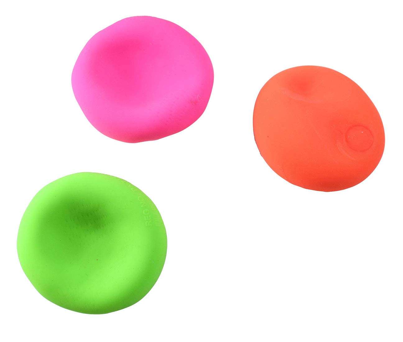 Set of 3 Sugar Balls - Galaxy/Glitter/Swirl - Syrup Molasses Thick Glue/Gel Stretch Ball - Ultra Squishy and Moldable Slow Rise Relaxing Sensory Fidget Stress Toy (Random Colors) 4