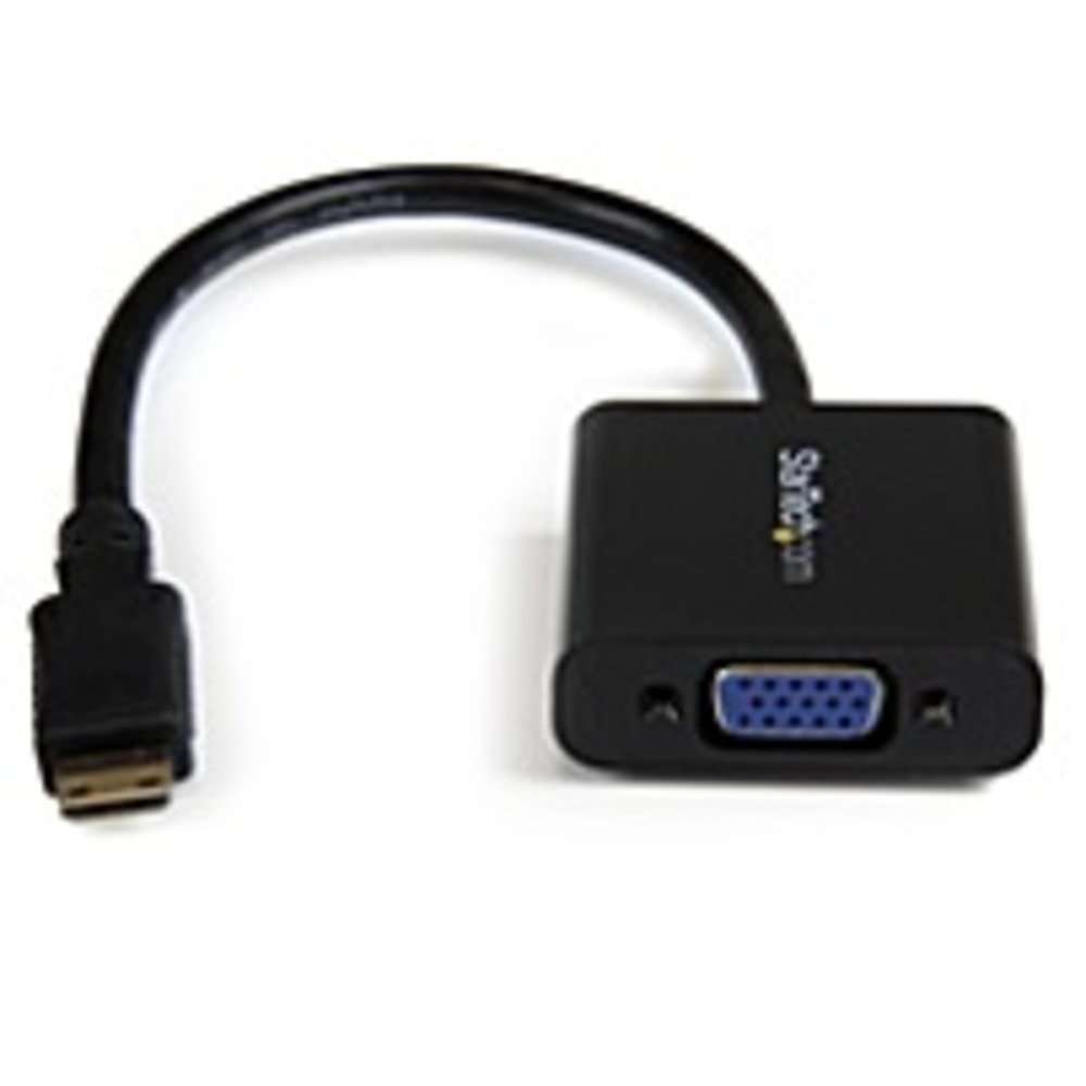 StarTech.com MNHD2VGAE Mini HDMI to VGA HD15 Female Adapter Converter for Digital Still Camera/Video Camera - 1920 x 1200 1