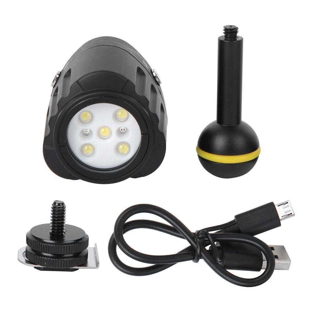 Heitune Diving 40m Depth Waterproof LED Fill Light Photography Camera Shooting Accessory 1
