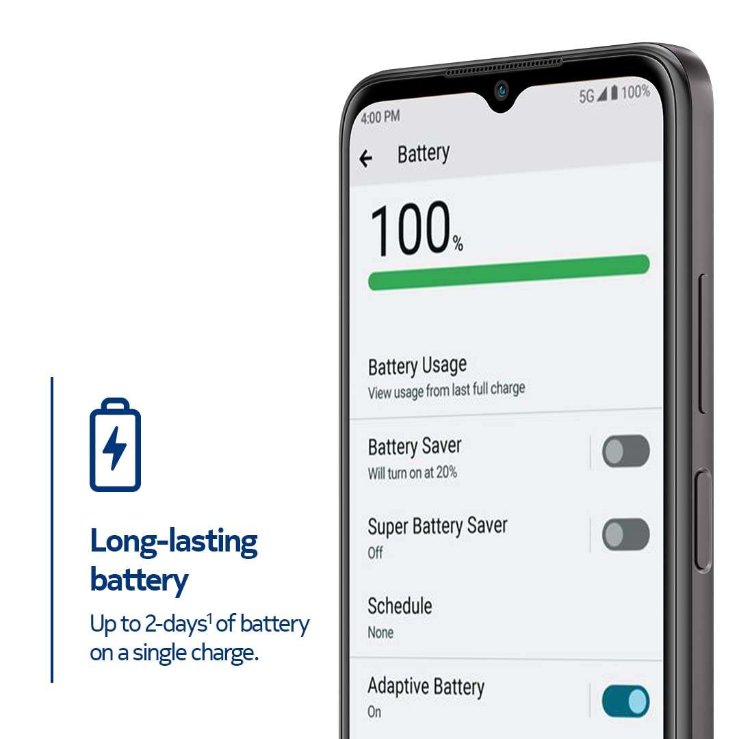 Nokia G400 5G | Verizon, AT&T, T-Mobile | Android 12 | Unlocked Smartphone | 3-Day Battery | US Version | 4/64GB | 6.58-Inch Screen | 48MP Triple Camera | Meteor Grey 3