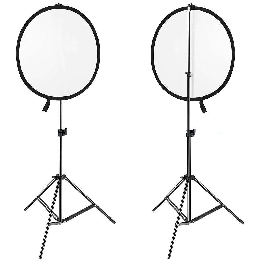 VMS INDIA Photography Studio Table Top Light Stand Background and Reflector Disc Clips 5