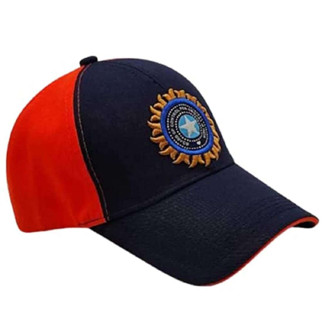India Cricket Cap Original Quality Head Caps for Men Unisex Mens Cap Adjustable Buckle Caps Men women for All Sports Cricket Cap (black+white+mix color) 2
