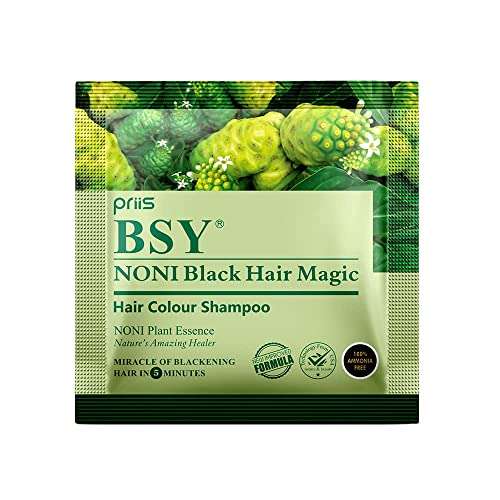 Priis bsy noni black hair magic 24 pis