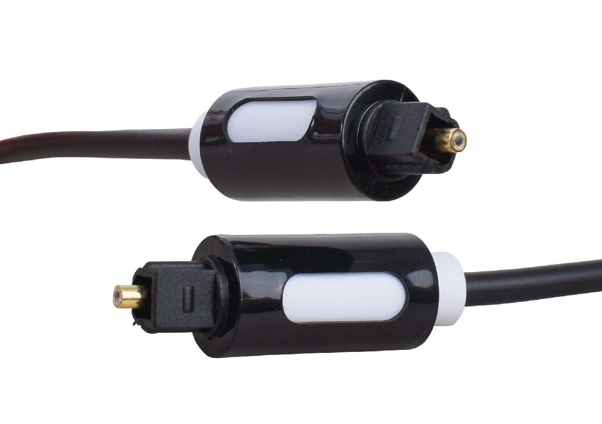 Sanus Digital Optical Audio Toslink Cable - Perfect for a Soundbar TV Cable (10 Feet) 1