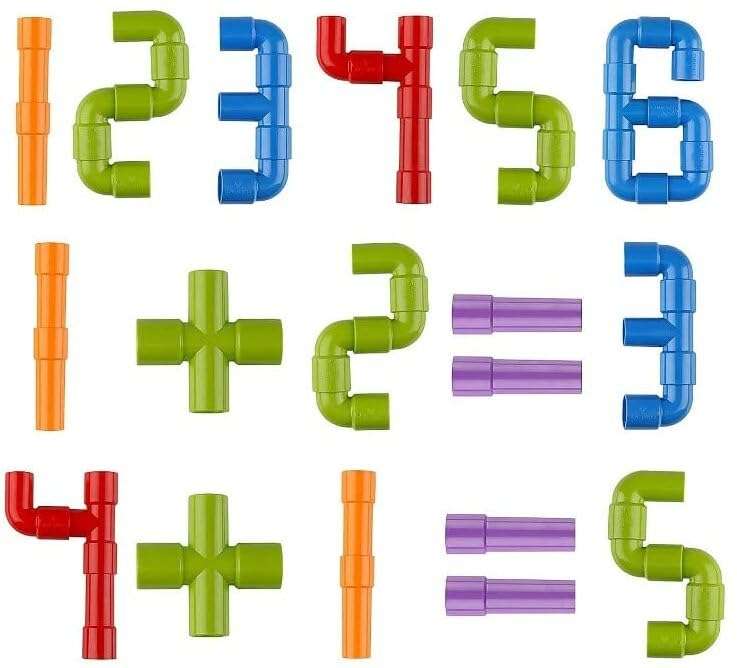 Pipe Puzzle Building Block Creative Educational Construction Toy for Kids 3