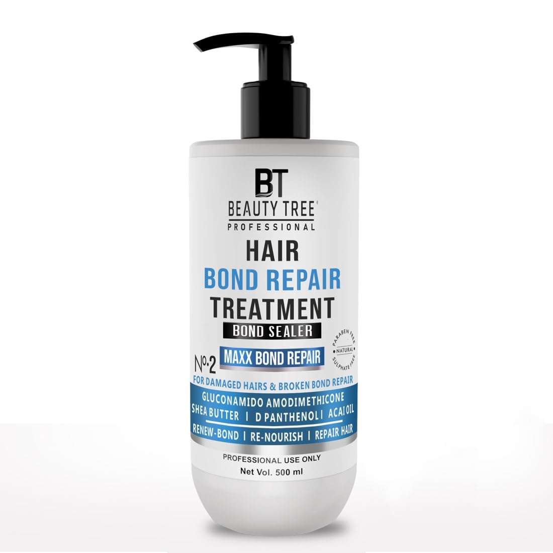 BEAUTY TREE Hair Bond Repair Treatment Bond Plex Effect for Damaged Hairs & Broken Bond Repair 500 Ml 1