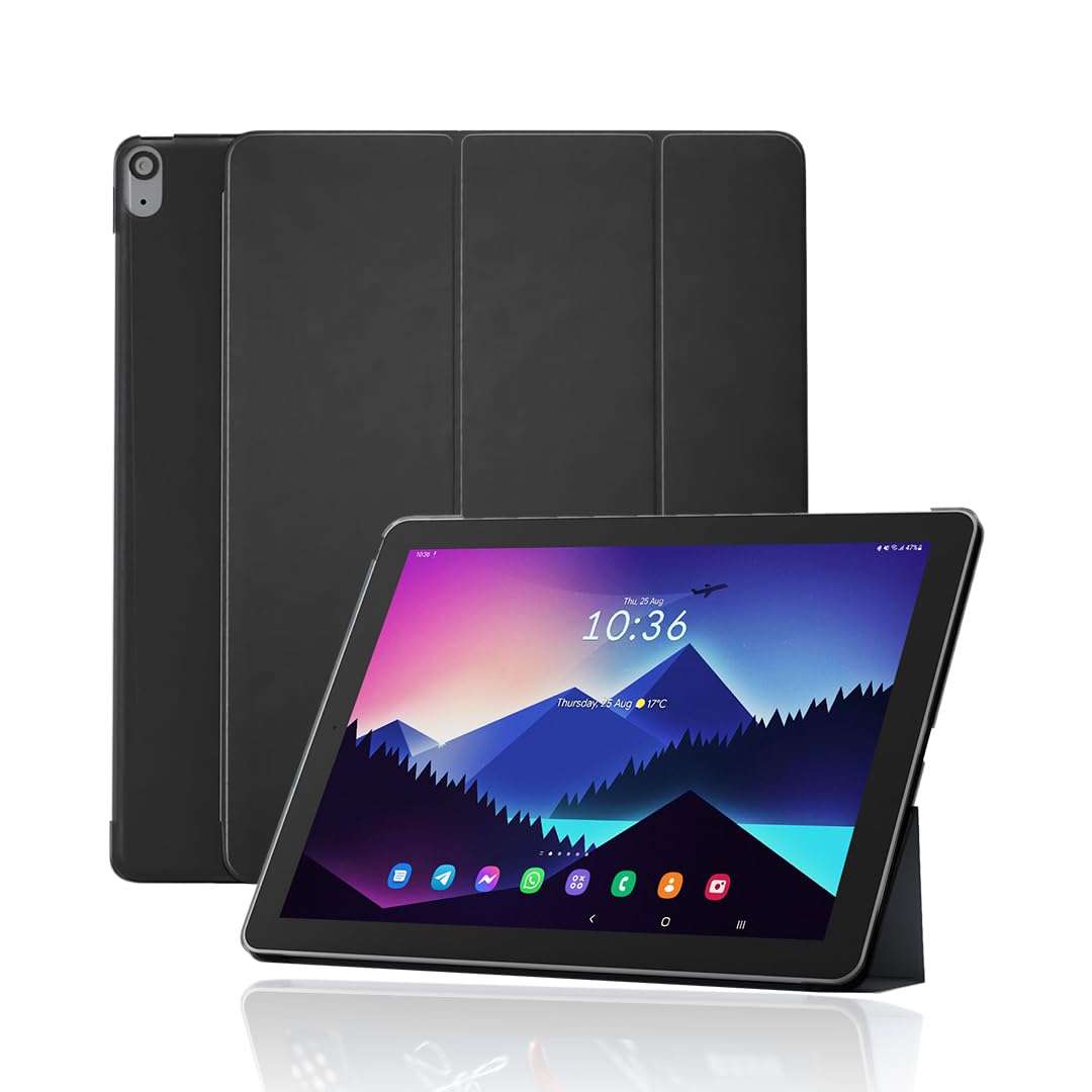 Auklet Classic Smart Case for iPad 10th Gen 10.9" (2022-2025) – Lightweight Trifold Stand Folio, Auto Sleep/Wake, Black 1