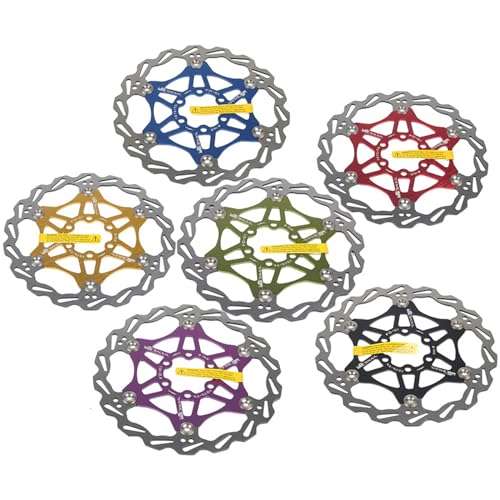 Meteorolite Bicycle Disc Brake Rotors 160mm 180mm 203mm Bike Rotors with 6 Bolts for MTB Mountain Road Bikes BMX