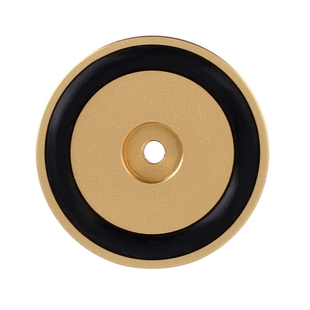 East buy Feet Pad, Aluminum Alloy Audio Amplifier Feet Pad Speaker HiFi Isolation Damper Pad,(Golden) 5